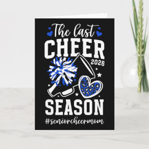 Stolze Cheer Senior-Mutter einer Senior-Cheerleade Karte