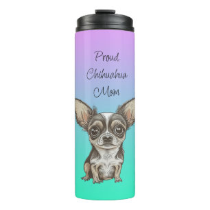 Stolze Chihuahua-Mama Thermosbecher