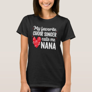 Stolze Chornana Oma Nana eines Chormitglieds T-Shirt