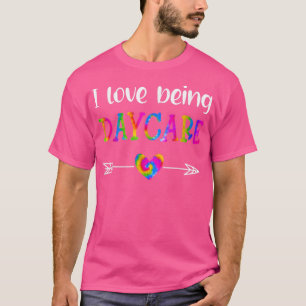 Stolze Daycare Provider-I-Liebe ist die Daycare To T-Shirt
