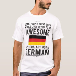Stolze deutsche Flagge Deutschland Heritage Deutsc T-Shirt