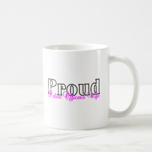 Stolze die Ehefrau-Tasse des Polizei-Offiziers Tasse