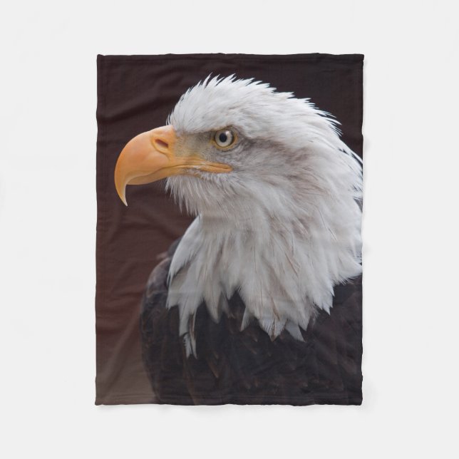 Stolze Eagle-Decke Fleecedecke (Vorderseite)