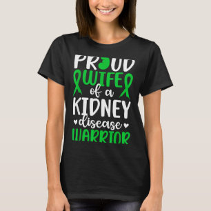 Stolze Ehefrau eines Nierenkrankheits-Kämpfers Ehe T-Shirt