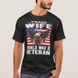  Stolze Ehefrau eines Veteranen des Zweiten Weltkr T-Shirt