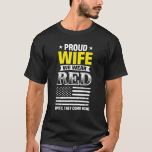 Stolze Ehefrau von gebrauchten Ehemänner Rot Freit T-Shirt