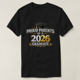 Stolze Eltern Abschlussklasse 2026 T-Shirt