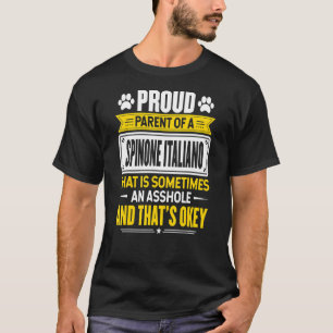 Stolze Eltern eines Spinone Italiano Hunde Eigentü T-Shirt