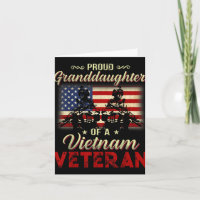 Stolze Enkelin eines Vietnam-Veteranen-Opa