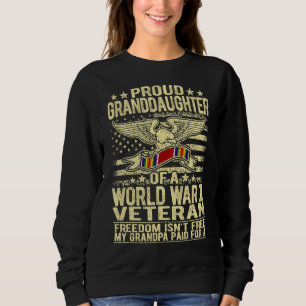 Stolze Enkeltochter des 2. Weltkriegs Sweatshirt