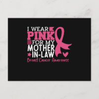 Stolze Familienbrustkrebserin Kriegerin Schwiegerm