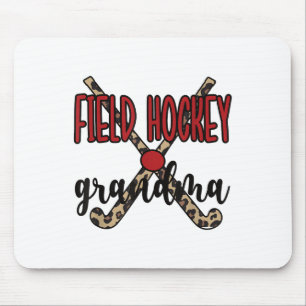 Stolze Feldhockey-Oma Feldhockey-Großmutter Mousepad