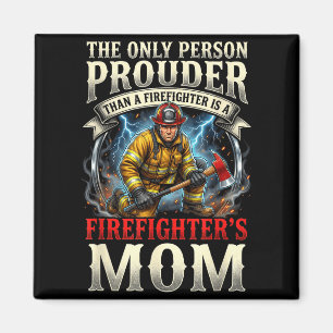 Stolze Feuerwehrmutter Feuerwehr-Design Magnet