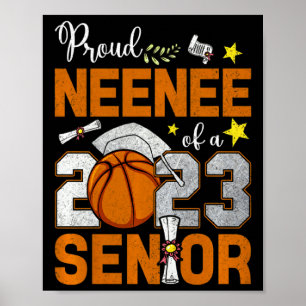 Stolze Frauen-Nanana eines 2023-er Senior-Basketba Poster