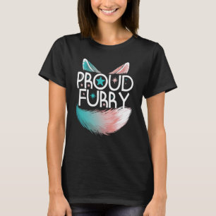 Stolze Furry-Fangemeinschaft-Cosplay-Tier-Furries- T-Shirt