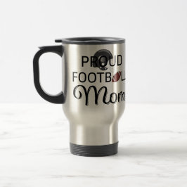Stolze Fußball-Mama-Reise-Tasse Reisebecher