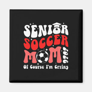 Stolze Fußball-Senior-Mutter 2026 Fußball-Senior-M Magnet