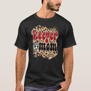 Stolze Fußball-Torhüter-Mama einer Fußball-Goalie- T-Shirt