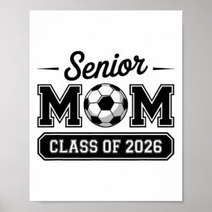 Stolze Fußballmutter Abiturientin 2026  Poster