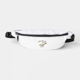 Stolze Gans Pride Parade Vintage-Shirt-Design_1 Bauchtasche