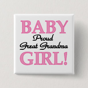 Stolze große Großmutter-Baby-T-Shirts und Button