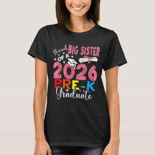 Stolze große Schwester von Müttern des Vorschulabs T-Shirt