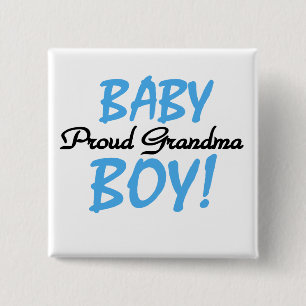 Stolze Großmutter-Baby-T-Shirts und Geschenke Button