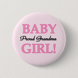 Stolze Großmutter-Baby-T-Shirts und Geschenke Button