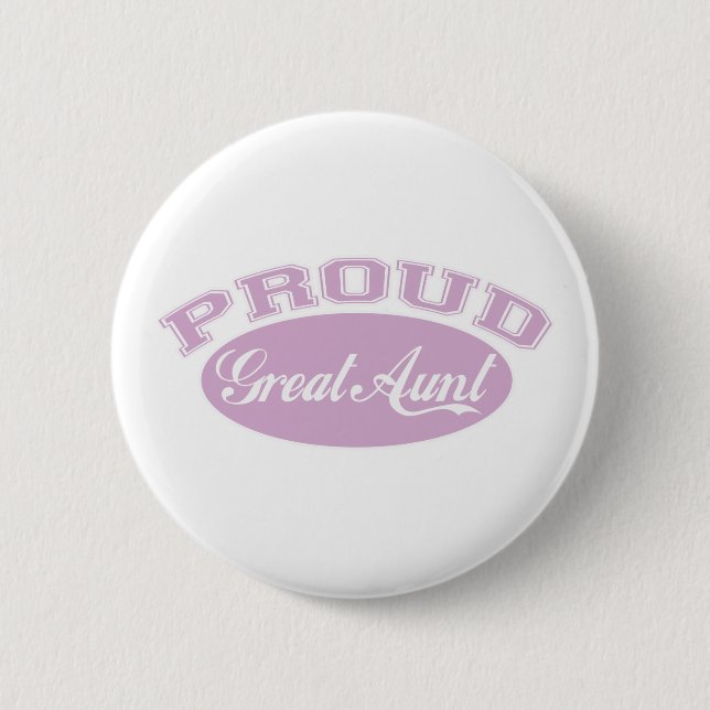 Stolze Großtante Button (Vorderseite)