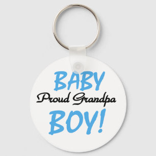 Stolze Großvater-Baby-T-Shirts und Geschenke Schlüsselanhänger