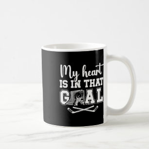 Stolze Hockey-Torhüter-Mutter eines Hockey-Torhüte Kaffeetasse