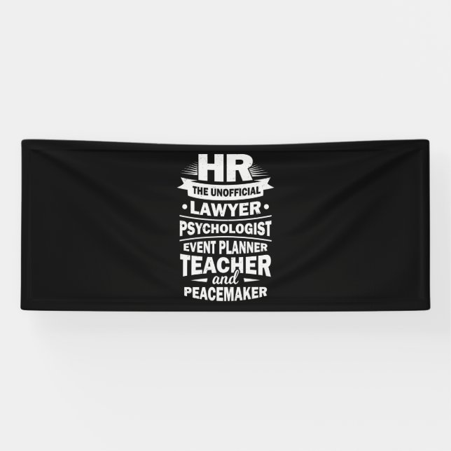 Stolze Humanressourcen Banner (Horizontal)