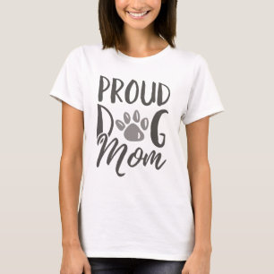 Stolze Hunde-Mama T-Shirt