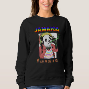 Stolze jamaikanische Reggae-Karibik-Musik Jamaika Sweatshirt