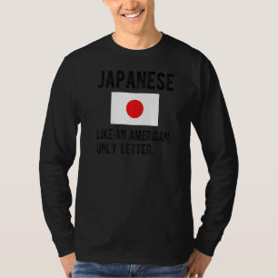 Stolze japanische Flagge Japan Geborene japanische T-Shirt
