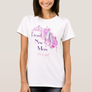 Stolze Junge Mutter Es ist ein Girl Ballet Princes T-Shirt