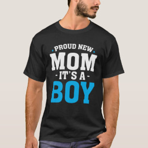 Stolze Junge Mutter ist ein Junge, der für Mommy G T-Shirt
