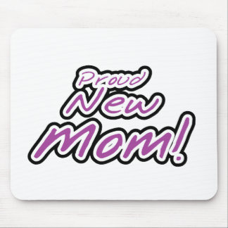 Stolze Junge Mutter Lila Textzüge und Geschenke Mousepad