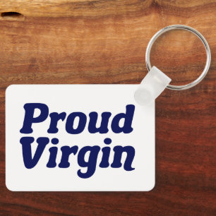 Stolze Jungfrau Christlich Abstinenz Schlüsselanhänger