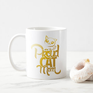 Stolze Katzen-Mama-Tasse Kaffeetasse