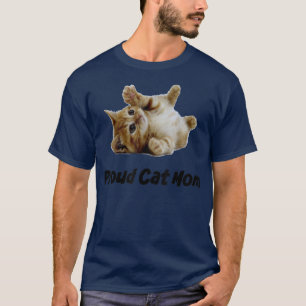 Stolze Katzenmutter Damen Passform T-Shirt