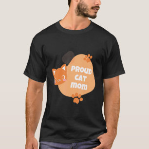 Stolze Katzenmutter Katze Tag Katze T-Shirt