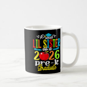 Stolze kleine Schwester eines/r Absolventen/in des Kaffeetasse