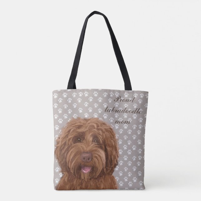 Stolze Labradoodle Mamma <3 (Rückseite)