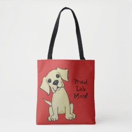 Stolze Labrador-Mama-niedliche Taschen-Tasche
