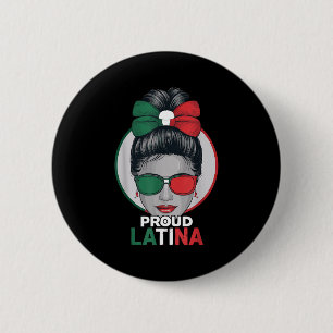 Stolze Latina Mexiko Hispanic Heritage Month Mexic Button