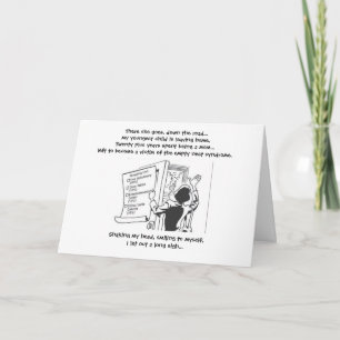 Stolze leere Nester-Karte Karte