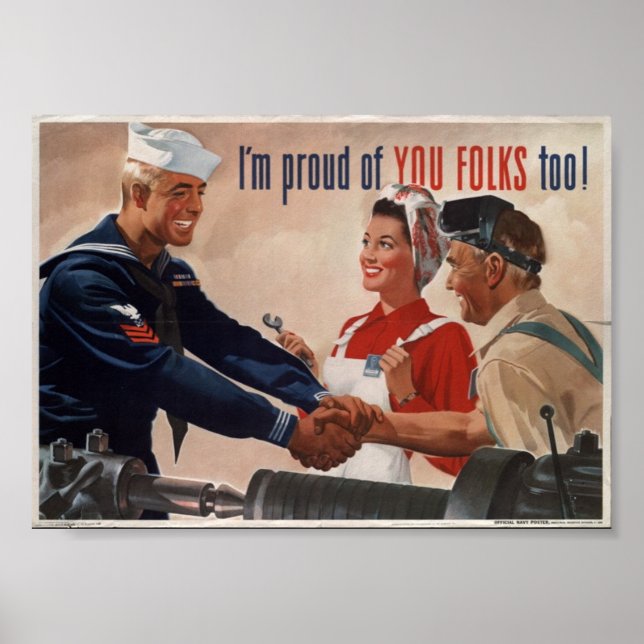 stolze Leute Poster (Vorne)