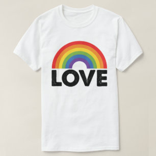 Stolze Liebe ist Liebe Gay Equality Rainbow LGBTQ T-Shirt