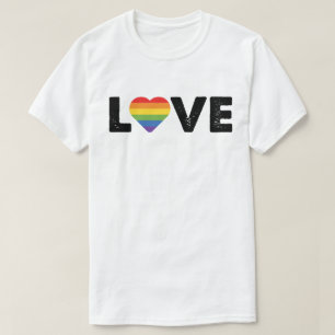 Stolze Liebe ist Liebe Gay Equality Rainbow LGBTQ T-Shirt